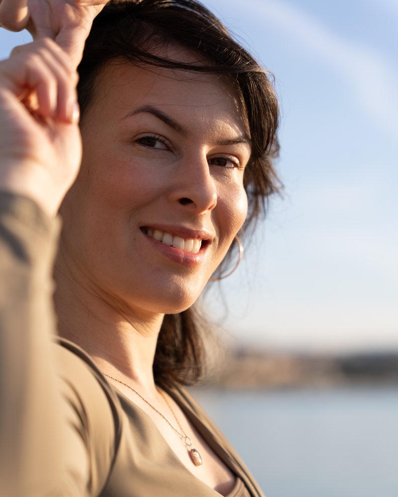 Karolina Gruszecka, portret studyjny